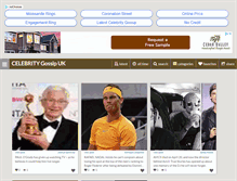 Tablet Screenshot of celebritygossipuk.com